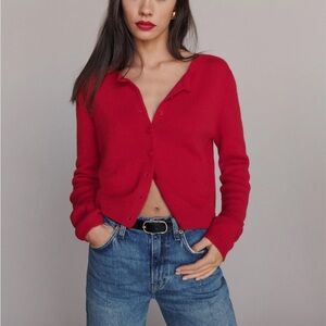 Reformation Clara cashmere cardigan